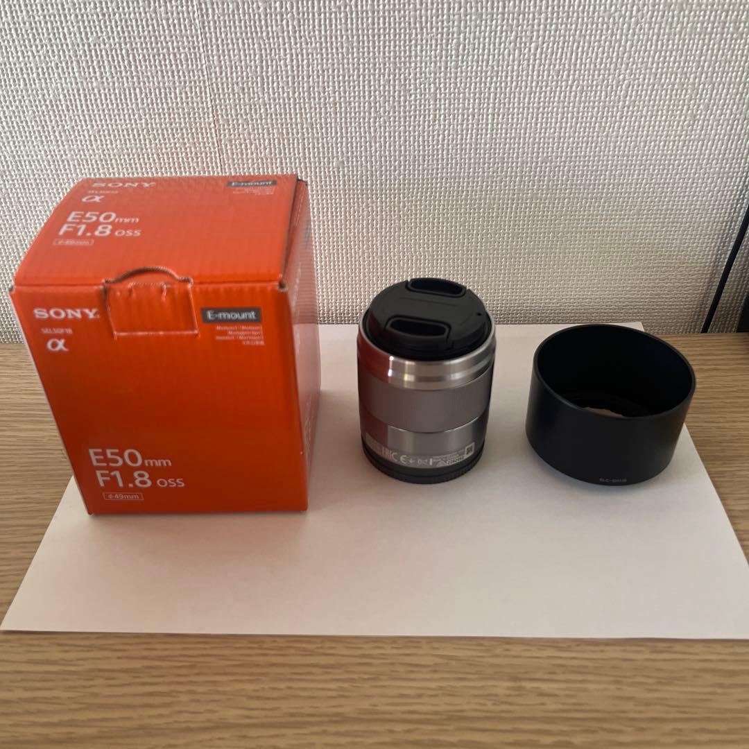【SONY】単焦点レンズ　50mmF1.8oss SEL50F18