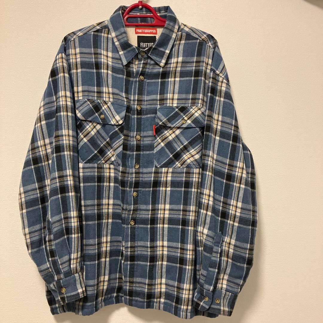 PANTYDROPPER x Flutter ネルシャツ