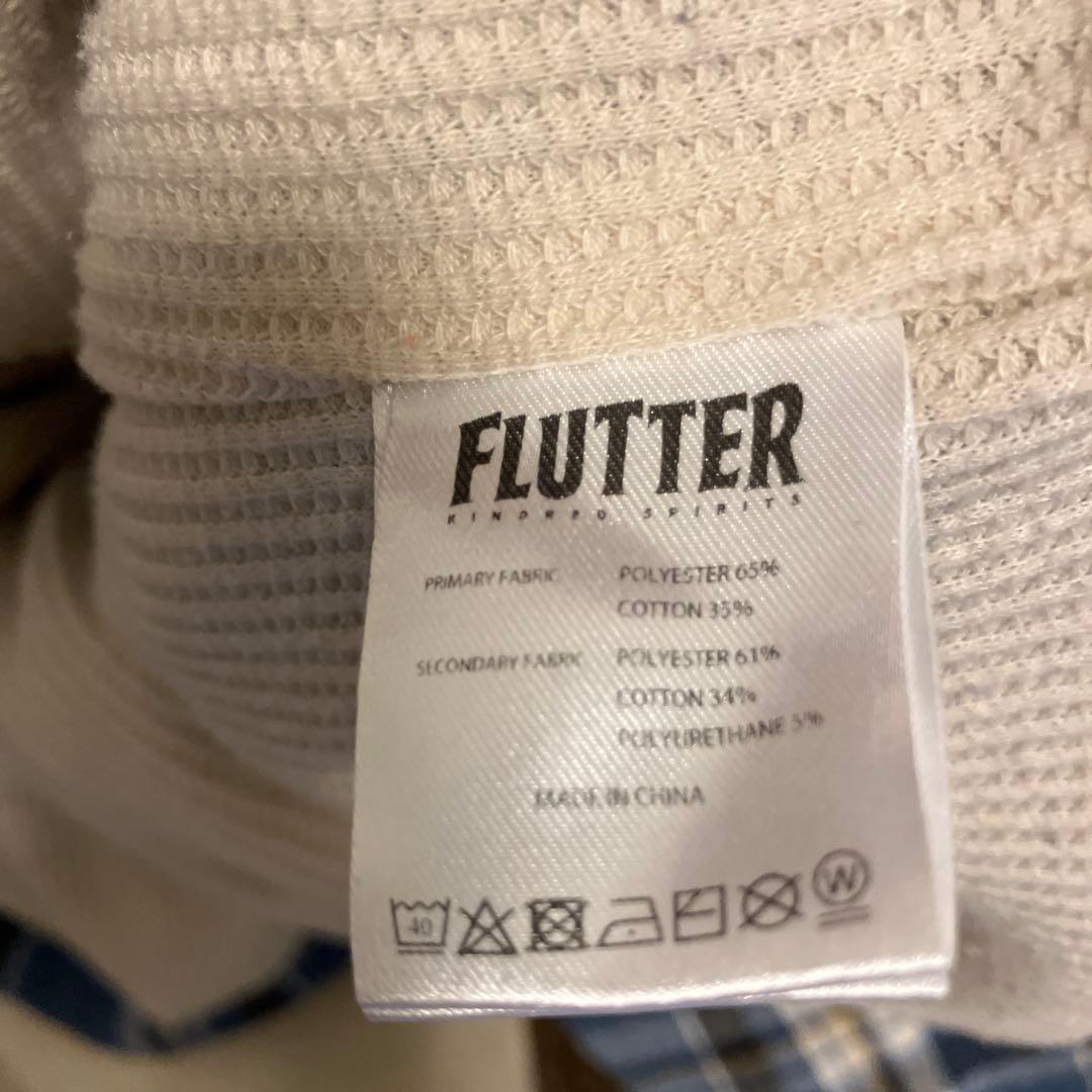 PANTYDROPPER x Flutter ネルシャツ