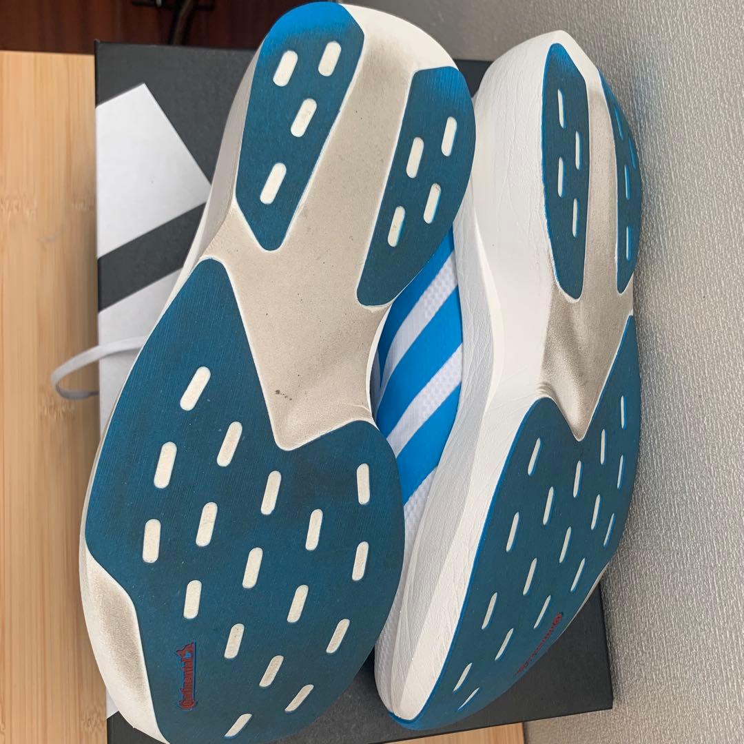 ダイ様　　ADIZERO EVOSL Woven 26.0 ホワイト/ブルー