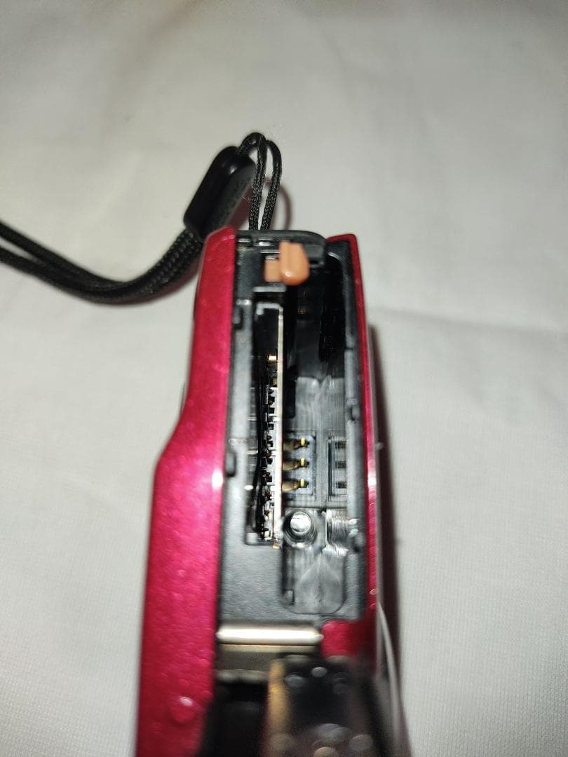 【ジャンク】Canon IXY120 コンパクトデジタルカメラ レッド