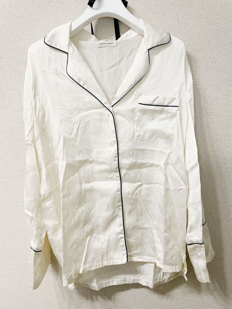 SLEEPY SLEEPY シルク100%パジャマ　長袖&ロングパンツセット