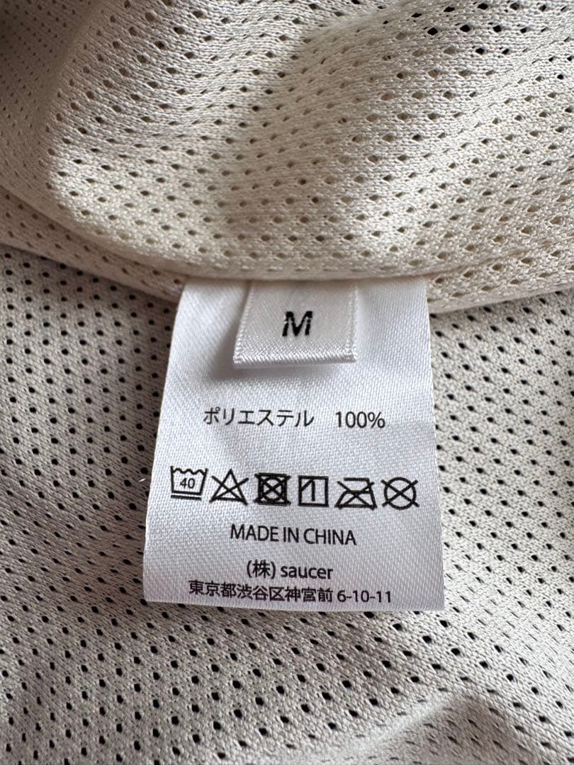 米津玄師　努力未来トラックジャケット　セットアップ　トラックジャケット　ナイロン