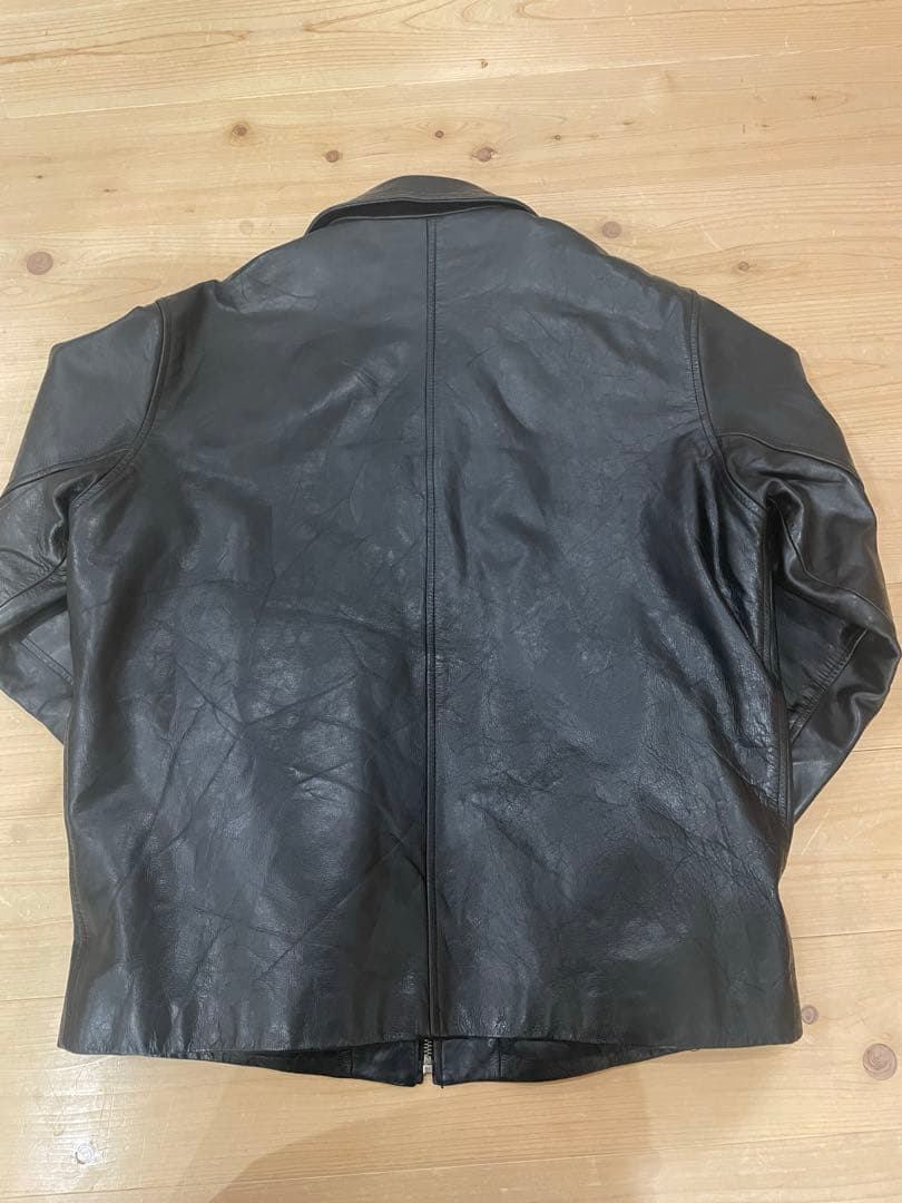 old gap レザージャケット ブラック　Mサイズ