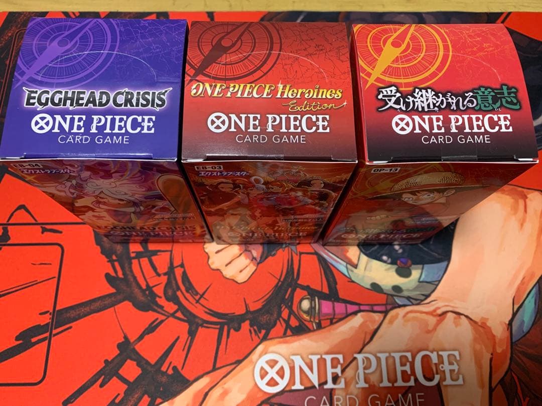 ワンピースカードゲーム EB-04 EB-03 OP-13 3BOX未開封