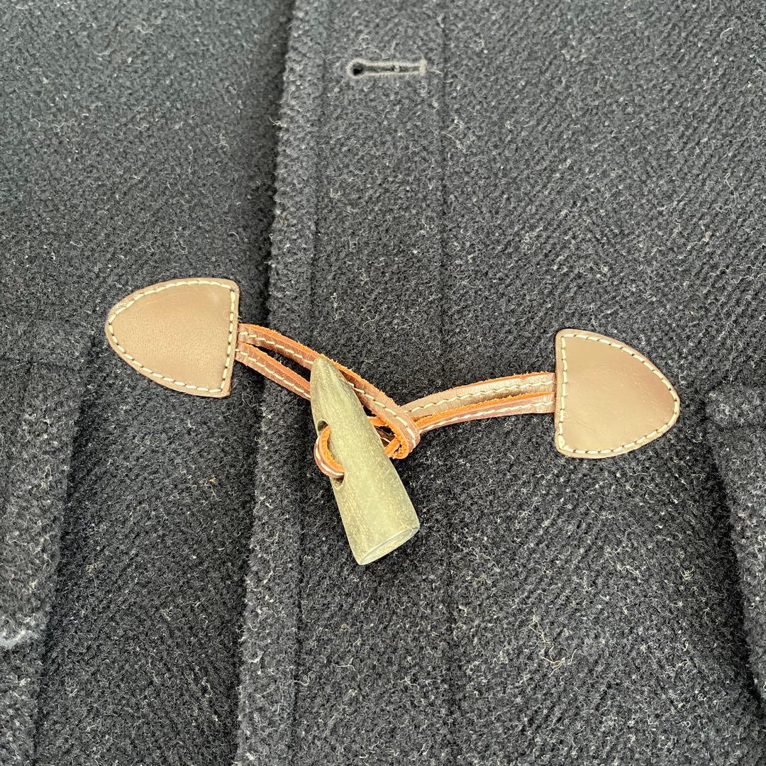 【最終値下げ】クリーニング済OLD ENGLANDダッフルコート 34 ネイビー