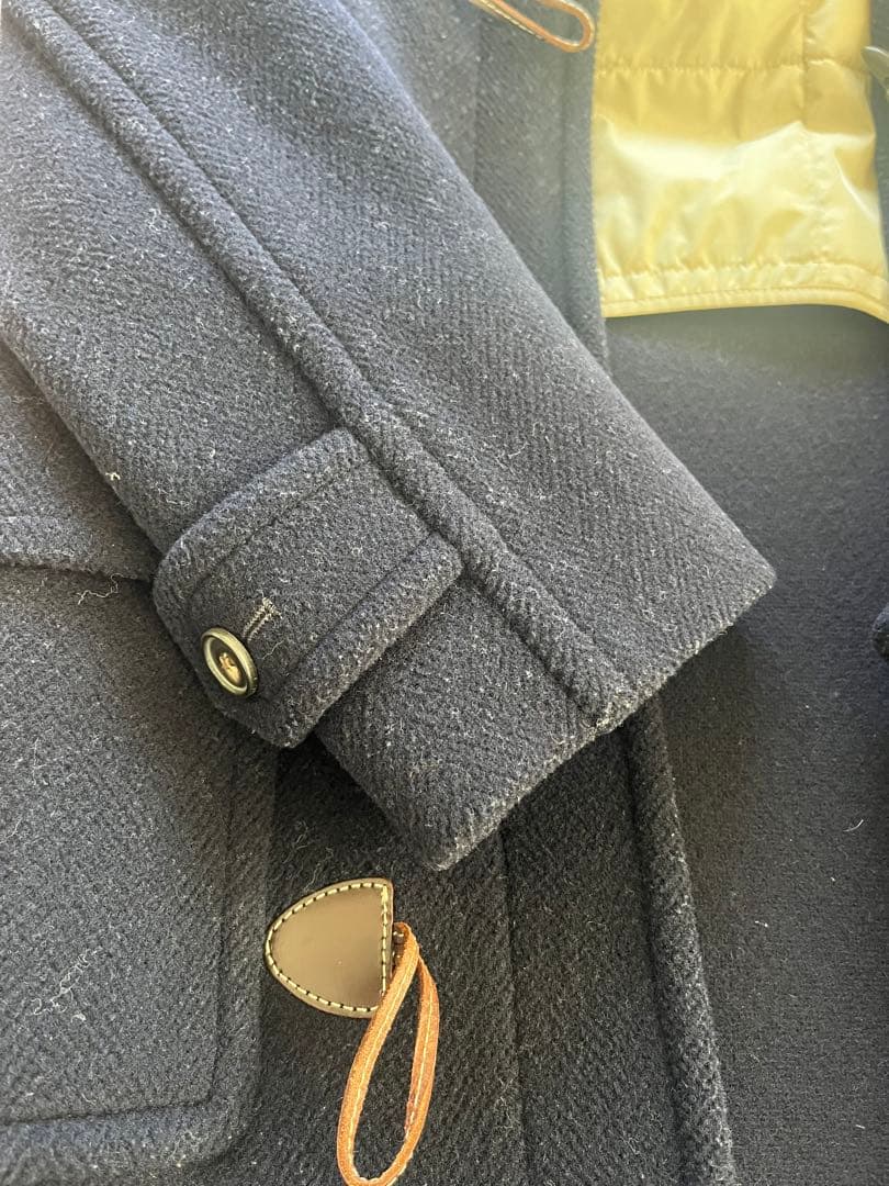 【最終値下げ】クリーニング済OLD ENGLANDダッフルコート 34 ネイビー