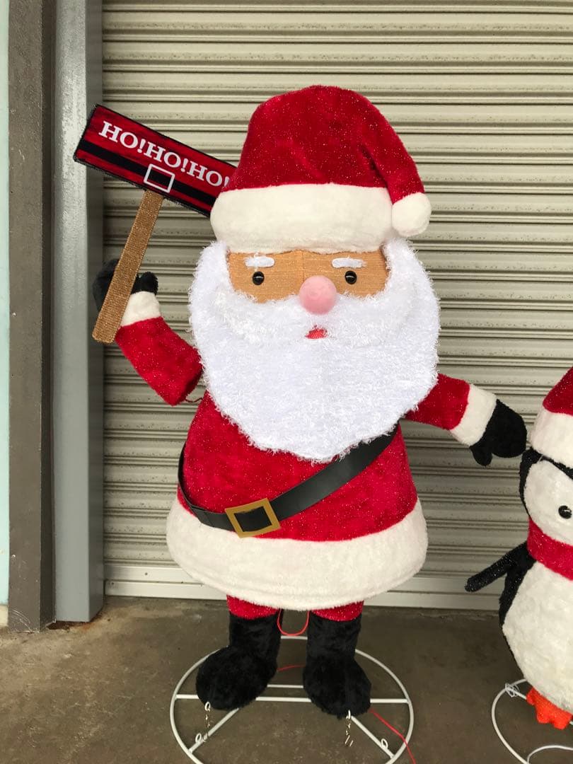 【展示品・箱無し】クリスマスデコレーション サンタと仲間たち