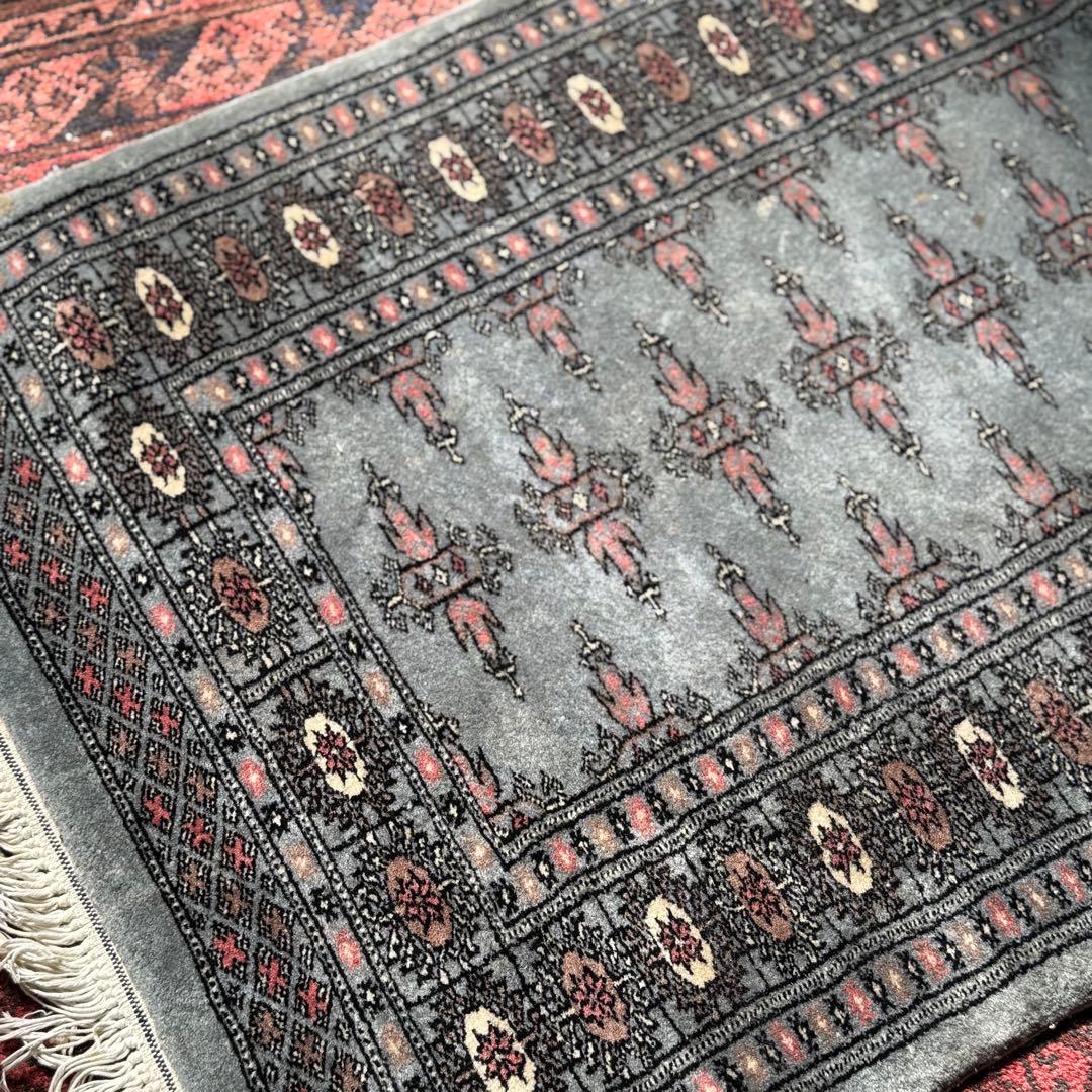 vintage 絨毯　トルクメン　トルコ　ペルシャ　ラグ　ターキッシュ