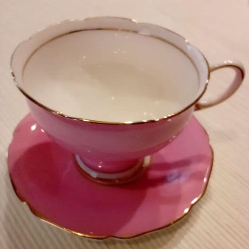 専用 イギリス パラゴン 1950年代 コ—ヒ—カップ＆ソ—サ—２客セット