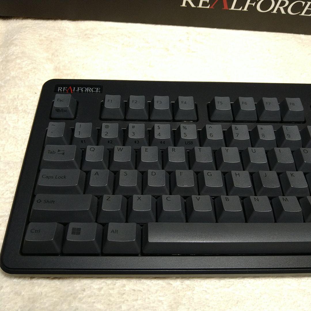 【美品】REALFORCE R3 キーボード フル 30g 英語 R3HB13