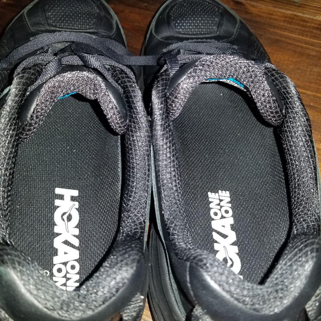 極美品　ホカ オネオネ　BONDI LTR WIDE　レザースニーカー　26.0