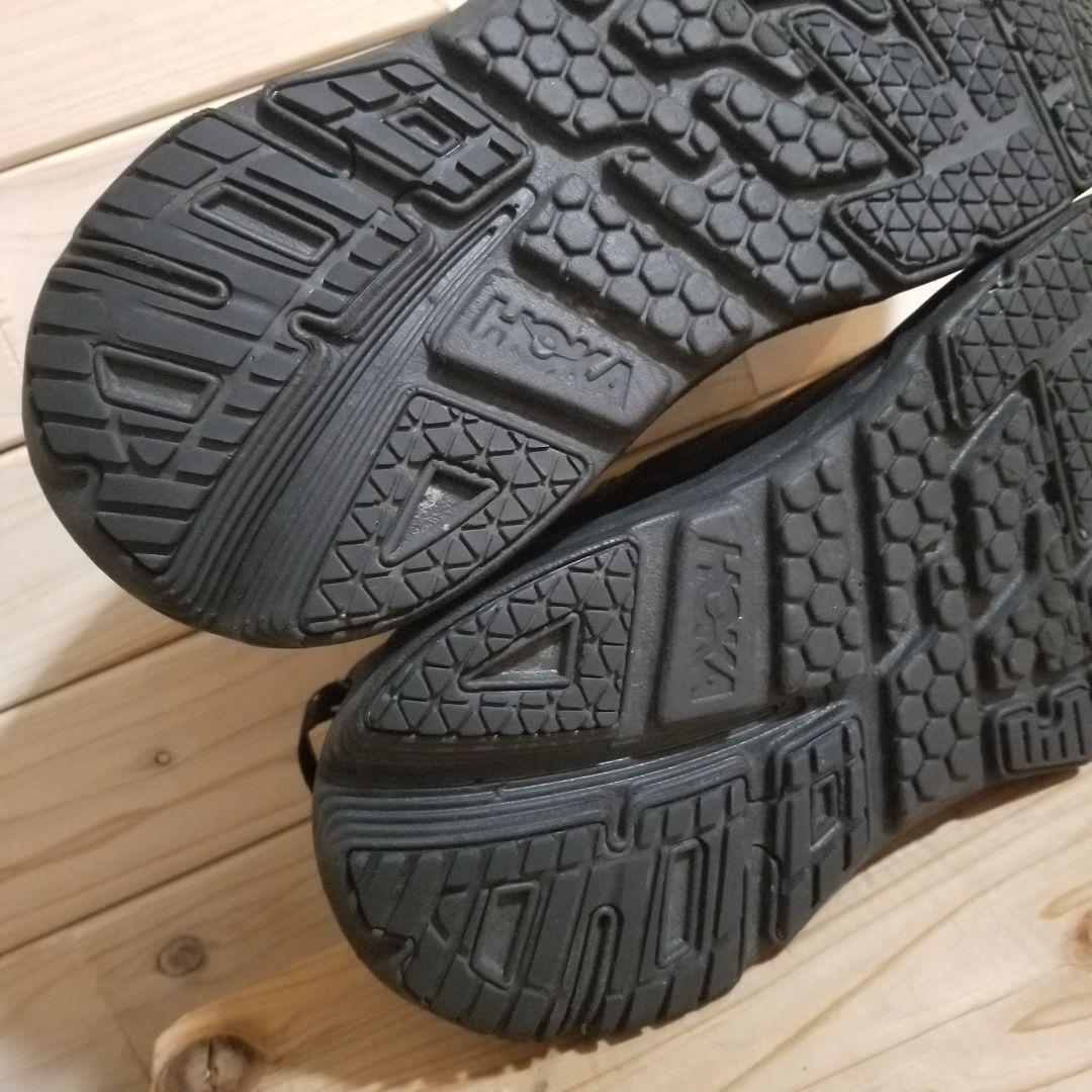 極美品　ホカ オネオネ　BONDI LTR WIDE　レザースニーカー　26.0