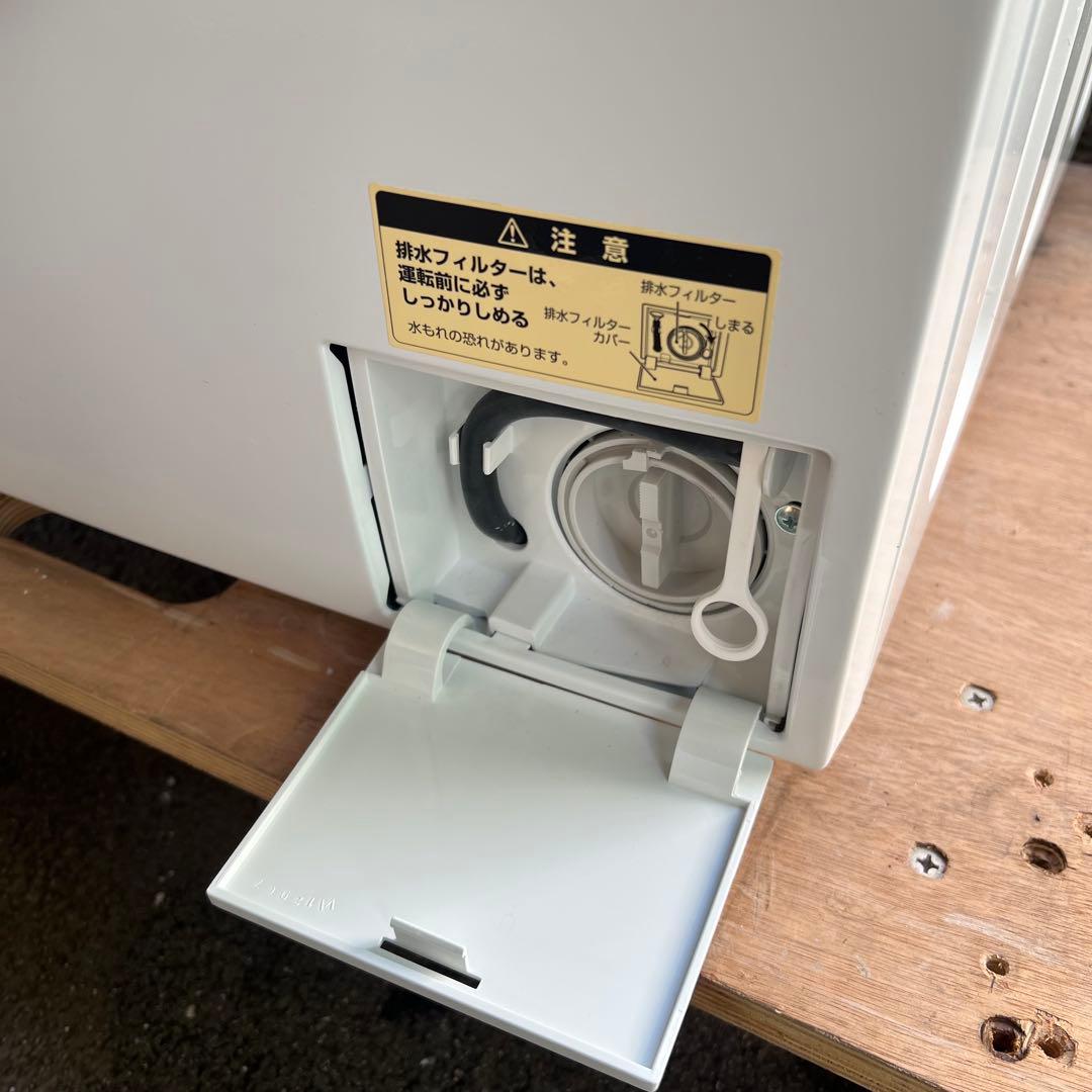 ［3666］AQUA ドラム式洗濯機 AQW-FV800E 8kg