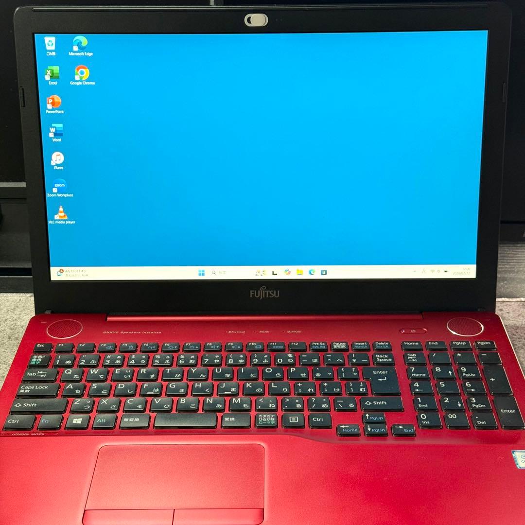 富士通ノートPC i7 16GB 新品SSD512 Blu-ray 11pro