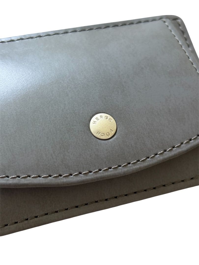 【新品・未使用】HERGOPOCH ケース グレージュ