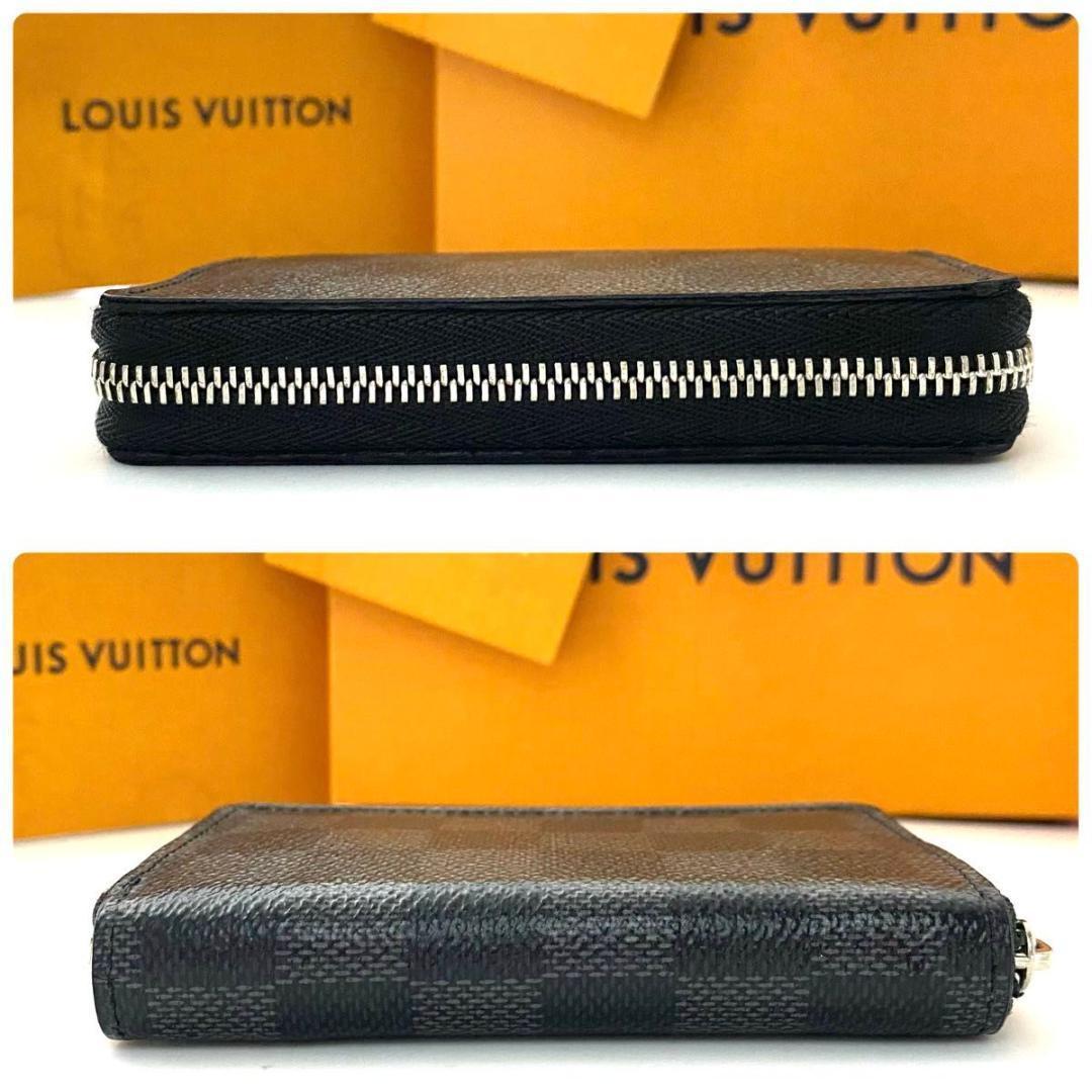 ルイ ヴィトン◎パース ダミエ グラフィット ラウンドファスナー 現行