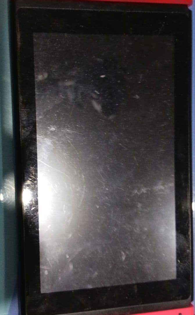 傷あり　Nintendo Switch本体ジョイコンツキ