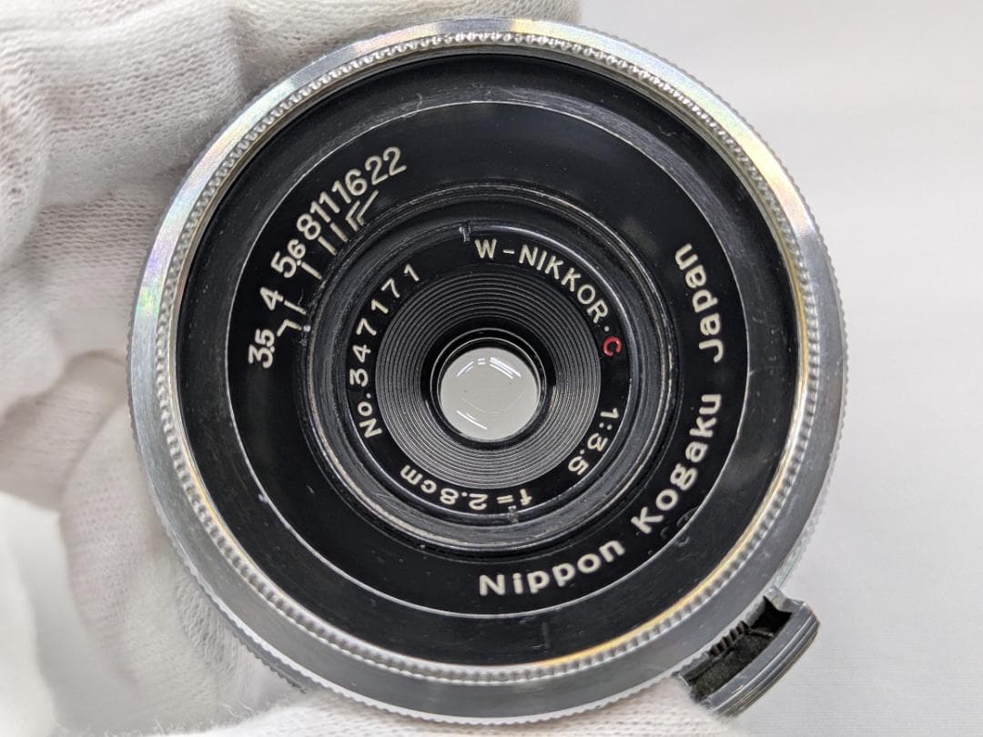 レンズ(単焦点) Nikon W-NIKKOR .C 2.8cm f/3.5 #275