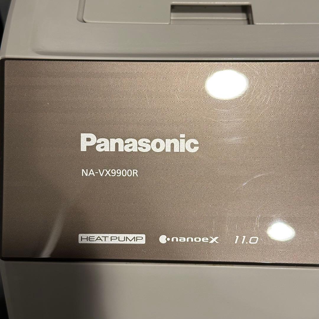 Panasonic 乾燥機能付きドラム式洗濯機 NA-VX9900R-N