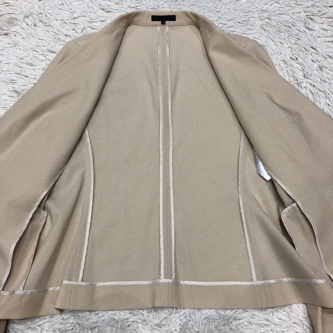 近年モデル✨ ICB パンツ スーツ セットアップ ベージュ 42 XL