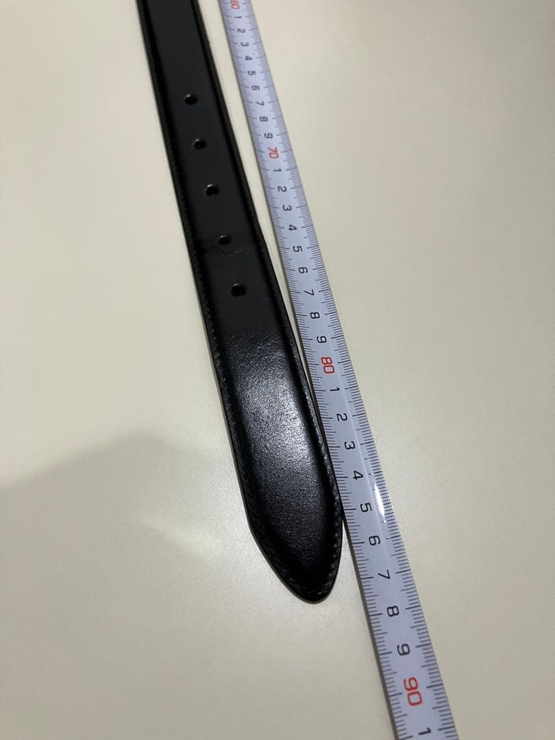 【新品未使用】BEAMS PLUS　コードバン　ベルト　30　ブラック