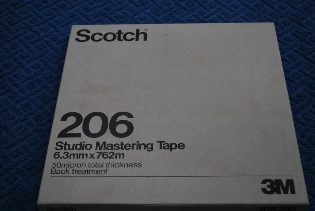 オープンリールデッキ用206Scotchテープ未使用品の出品です。