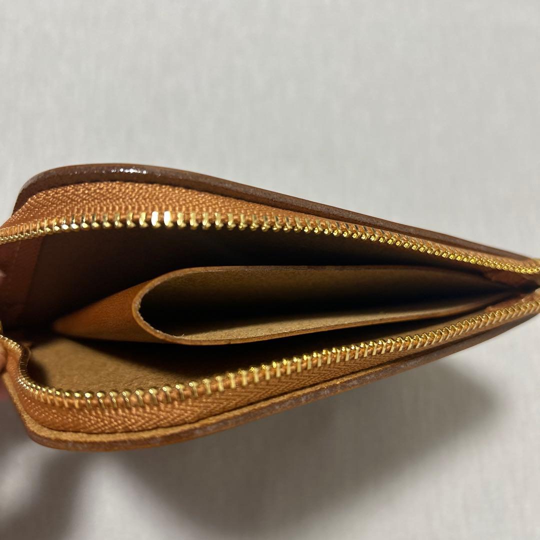 土屋鞄　ナチューラ ヌメ革Lファスナー