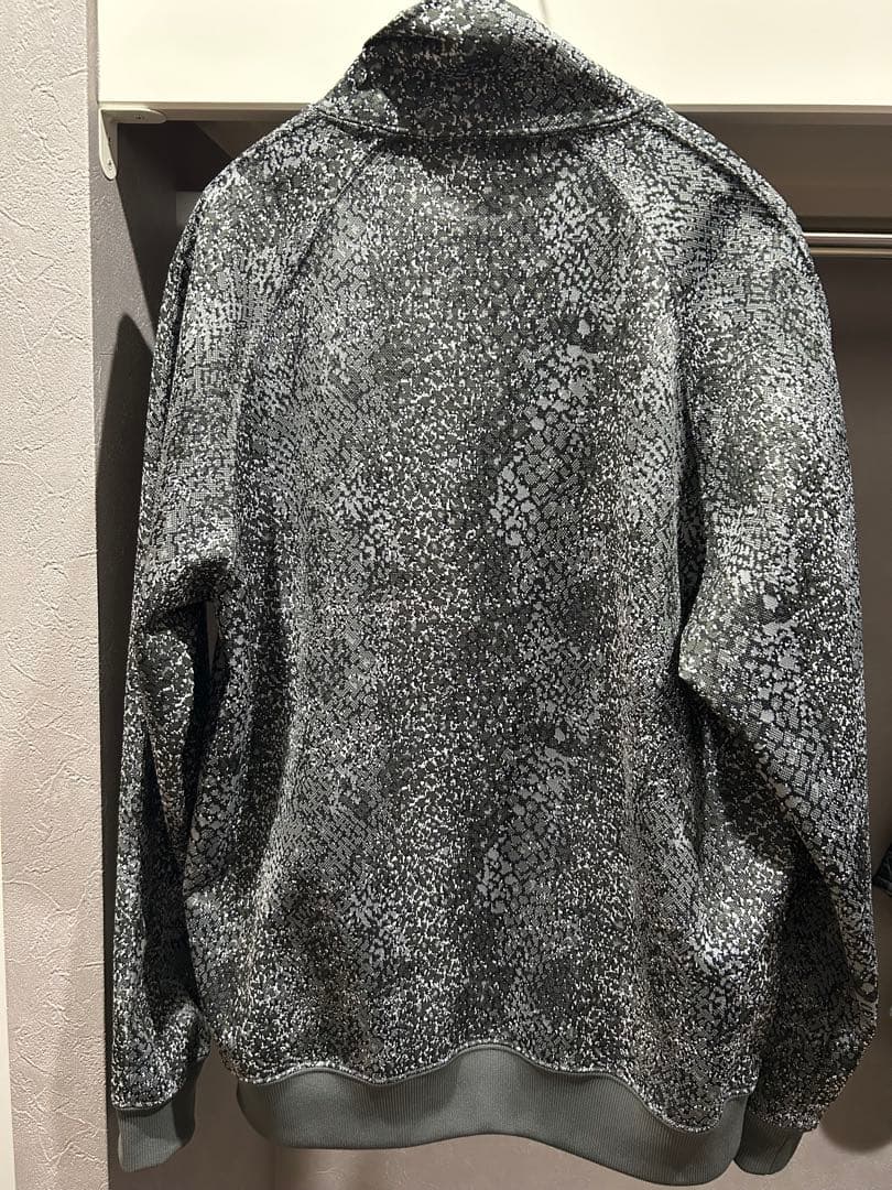 別注 Needles ニードルズ トラックジャケット ブラック パイソン柄 M