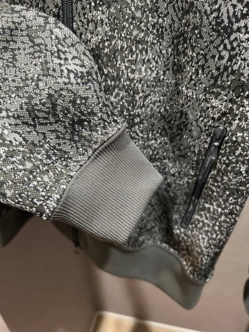 別注 Needles ニードルズ トラックジャケット ブラック パイソン柄 M