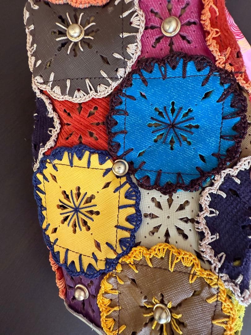 Jamin Puech ジャマンピエッシュ　2way バッグ　フラワー　袋付