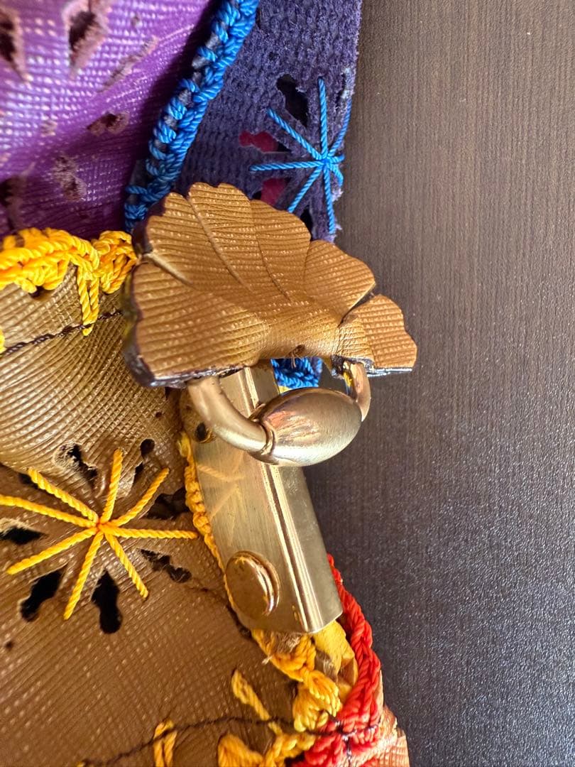 Jamin Puech ジャマンピエッシュ　2way バッグ　フラワー　袋付