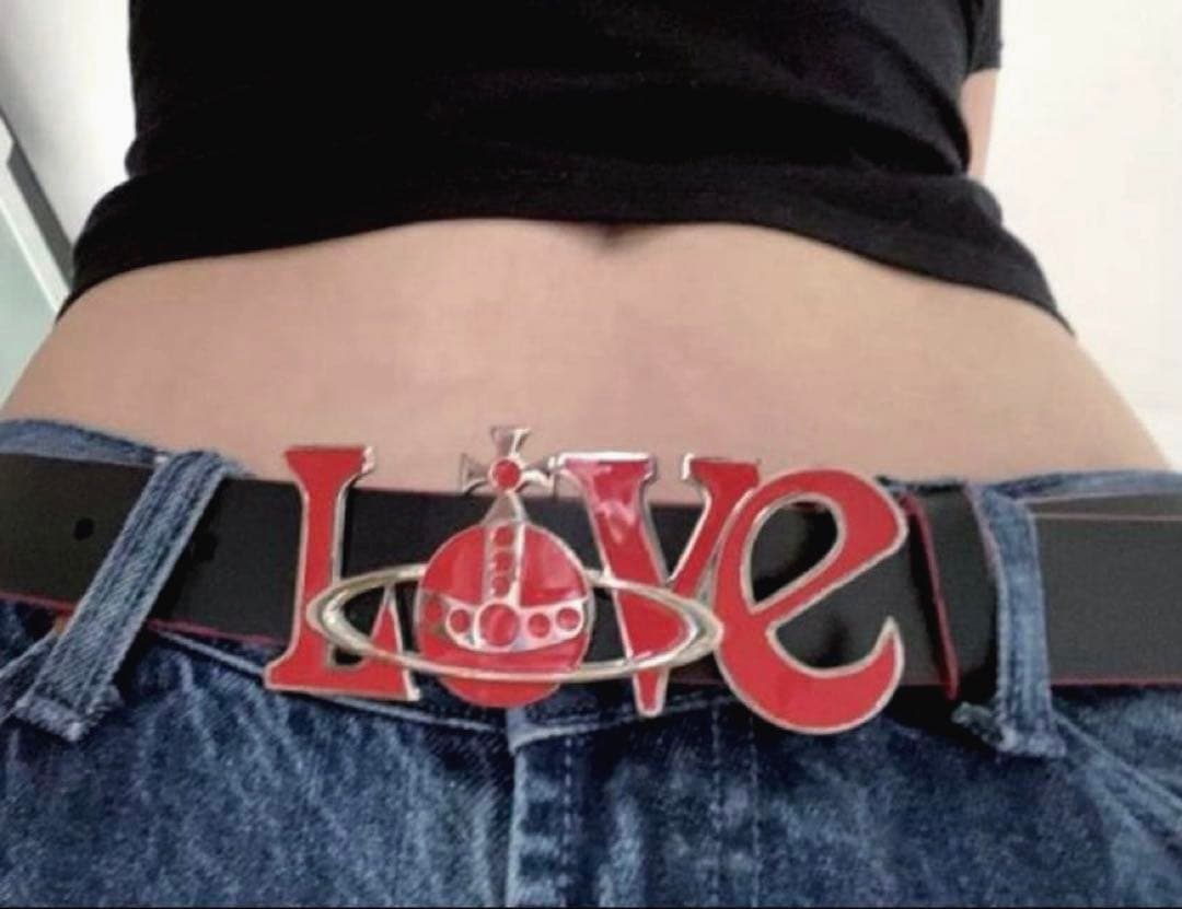 00s 初期　Vivienne Westwood Love ベルト　新品未使用