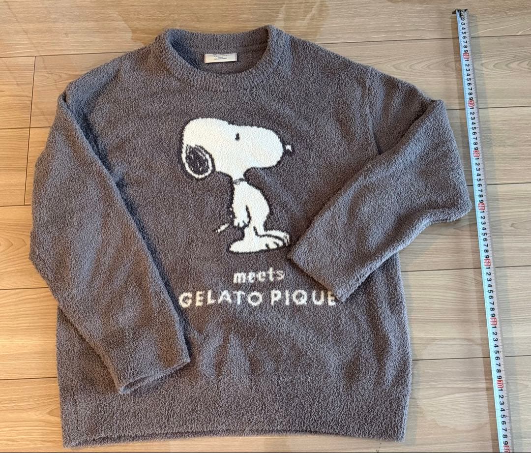 【完売品】ジェラピケ　ベビモコジャガードプルオーバー&ロングパンツセット