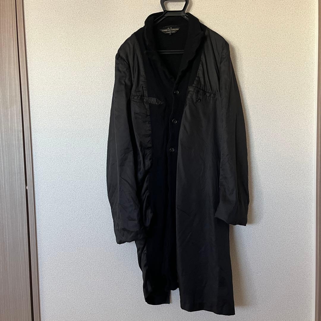 コムデギャルソンオムオムプリュス 縮絨 コート ジャケット 21AW 捻れ