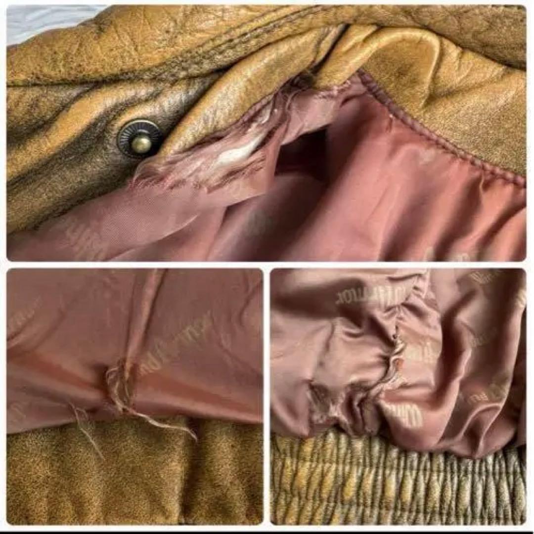 一点物✨️激渋 WindArmor レザージャケット フライト ブルゾン B-3