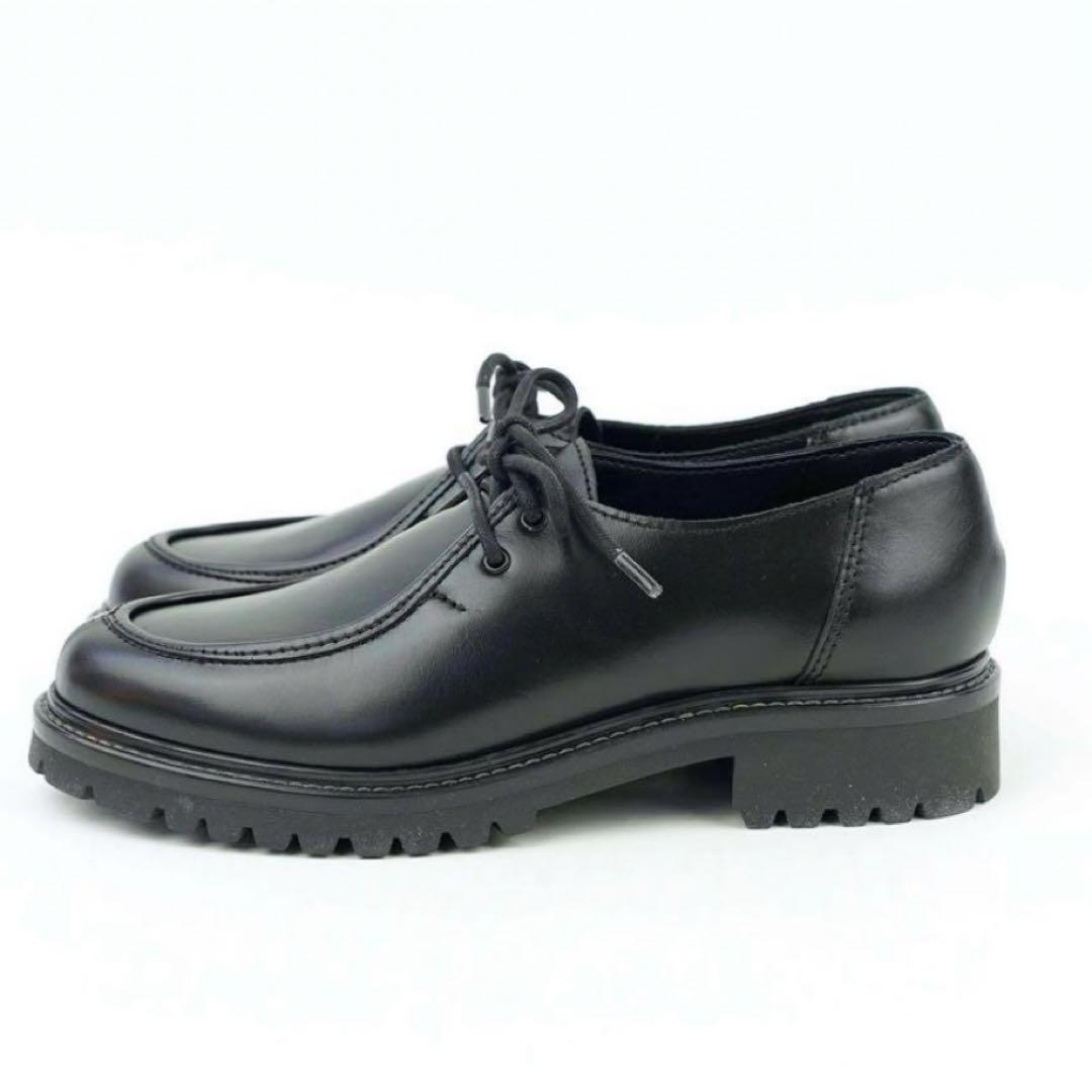 ENESS エネス チロリアンシューズ ブラック39 北欧暮らしの道具店