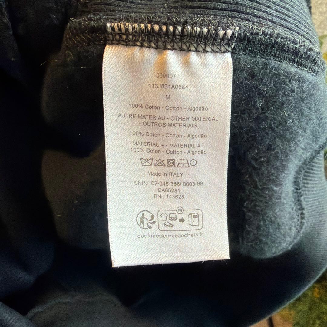 日本正規品　ディオール　パーカー　オブリーク　黒　M