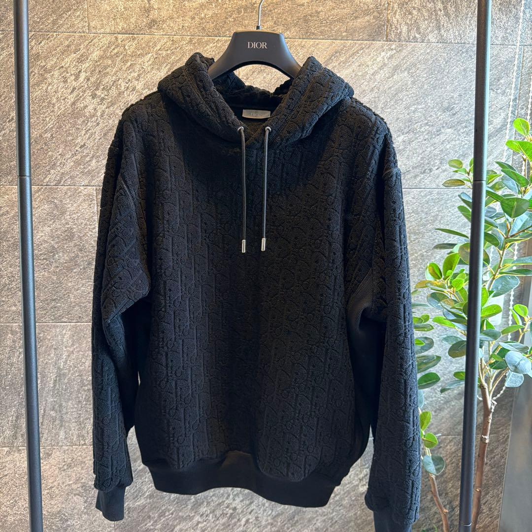 日本正規品　ディオール　パーカー　オブリーク　黒　M