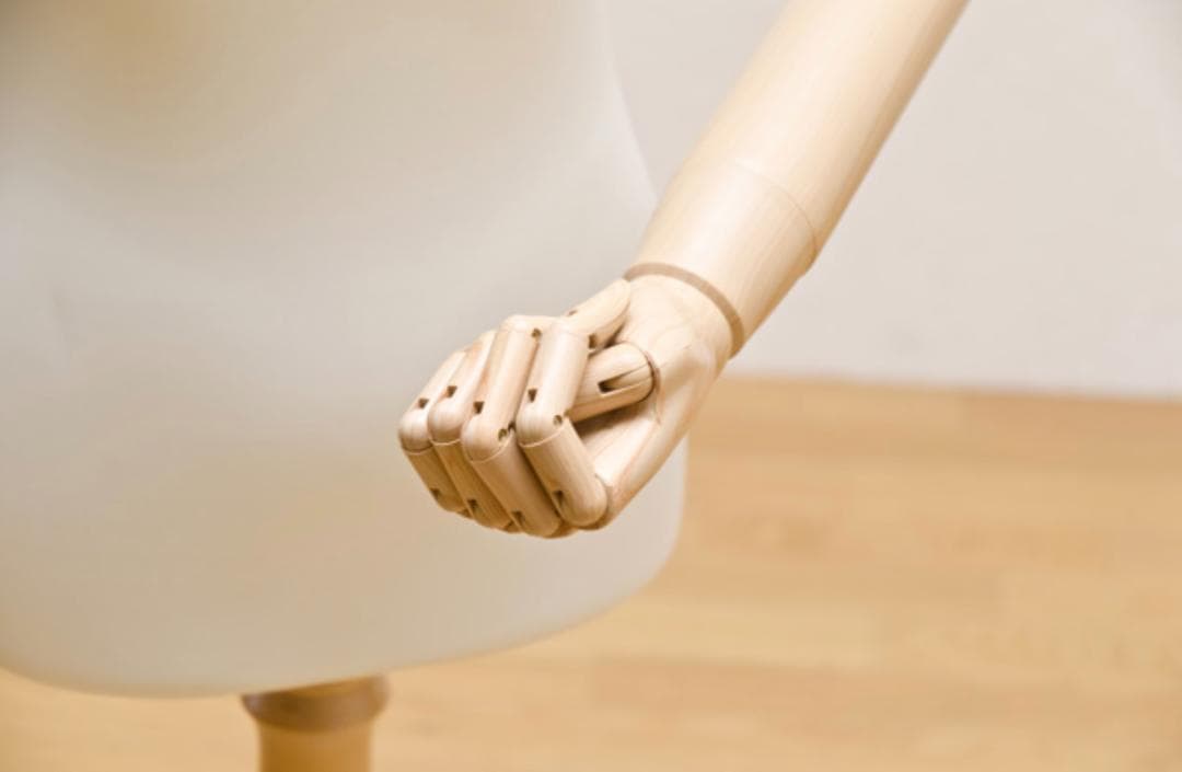 【送料無料】アーム付き トルソー マネキン 女性