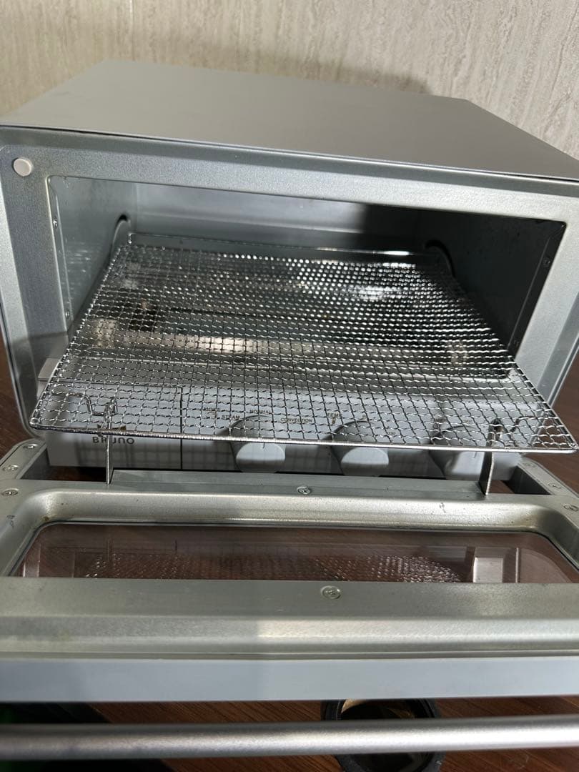 美品　即日発送　Bruno　ブルーノ　スチーム＆ベイク トースター ブルーグレー