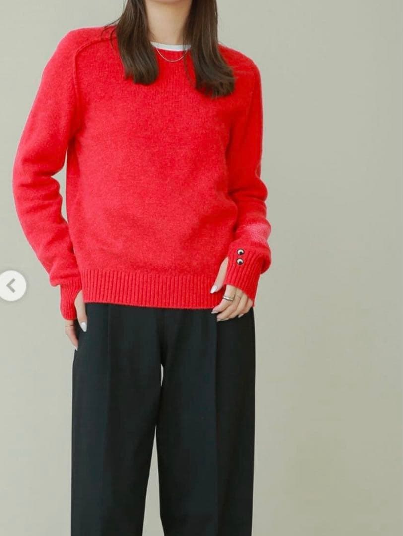 ユニクロ アニヤハインドマーチ カシミヤクルーネックセーター Mサイズ