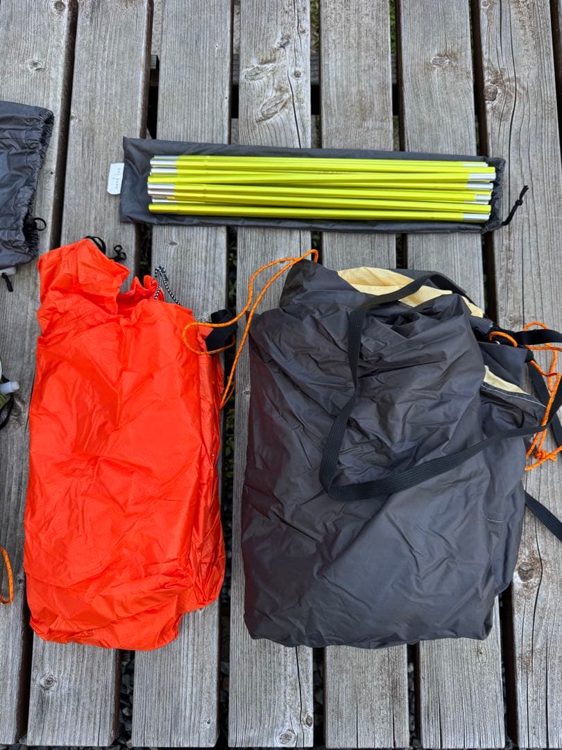 Johny　オニドーム１　オレンジ　アンダーシート＆トレックタープ付