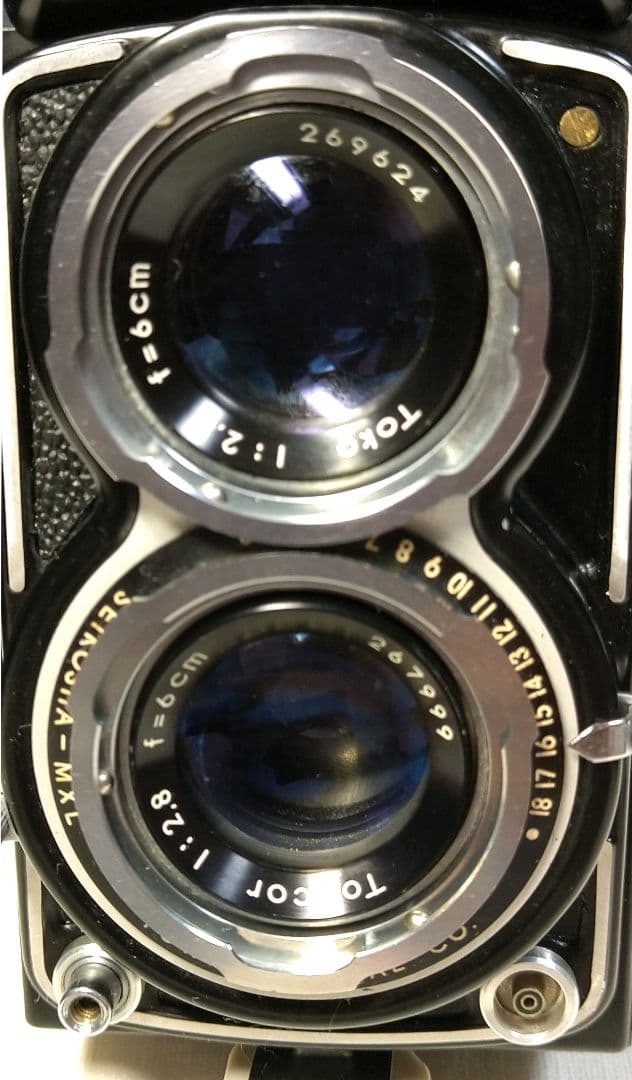 訳あり！PRIMO-JR 6cm F2.8 Tokyo Kogaku 二眼レフ！