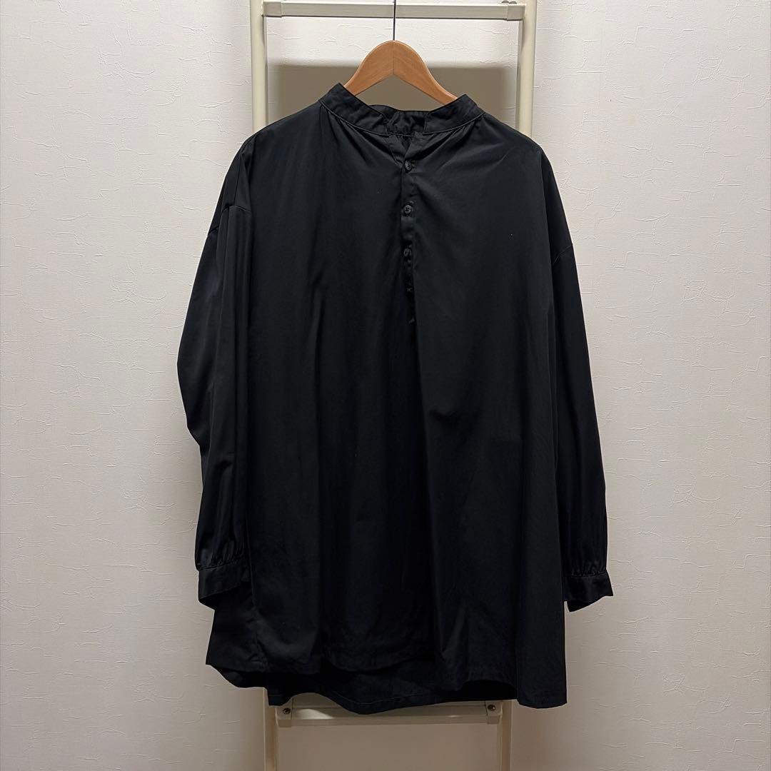 トップス PORTER CLASSIC STAND COLLAR SMOCK