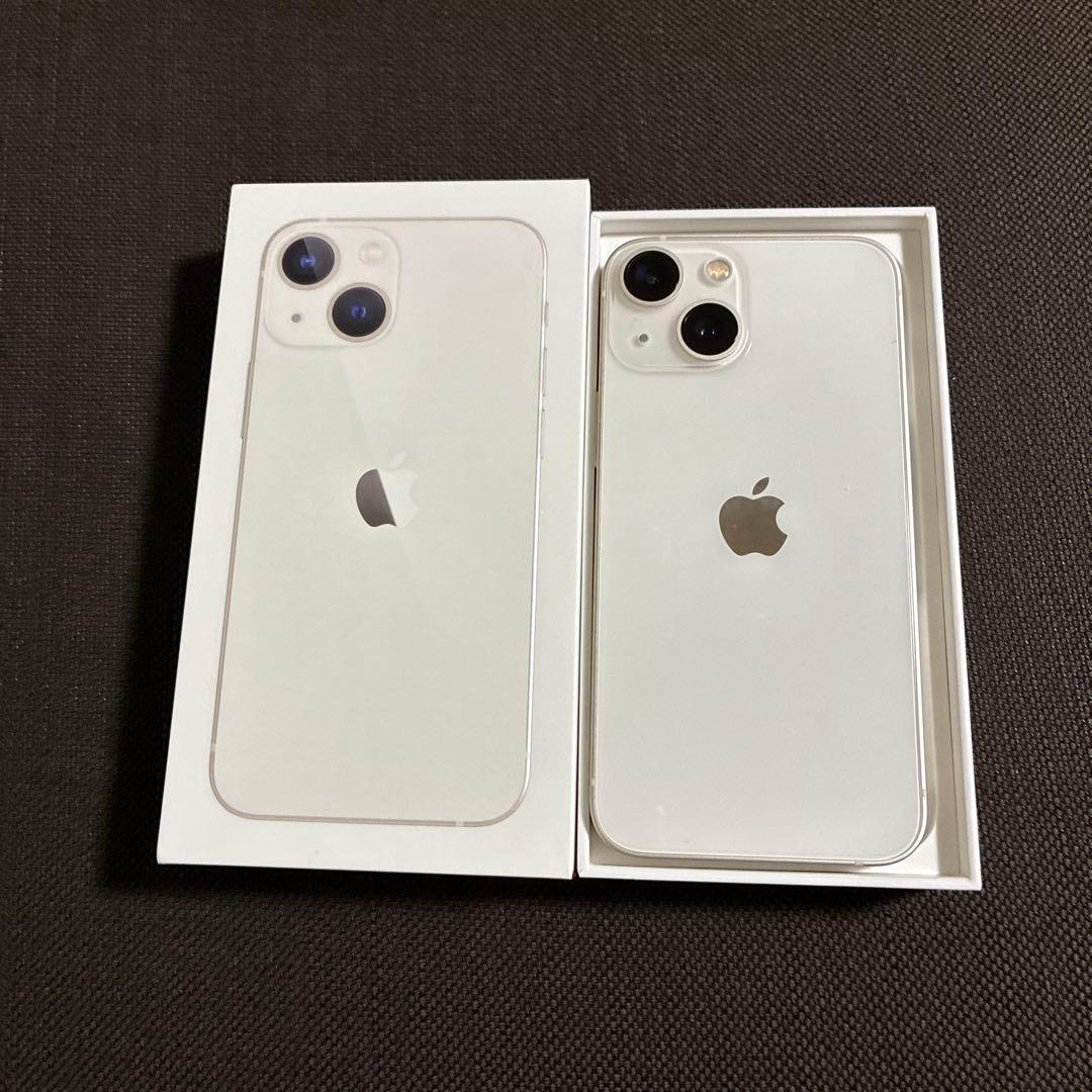 Apple iPhone 13 mini スターライト バッテリー100%