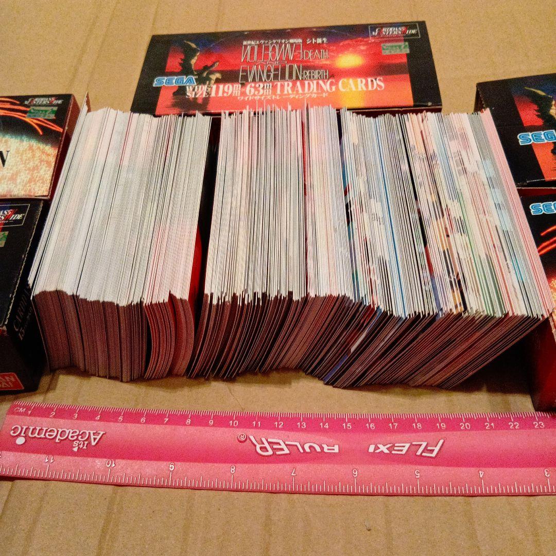 ▶大量　エヴァンゲリオン　劇場版　ワイドサイズ トレーディングカードセット