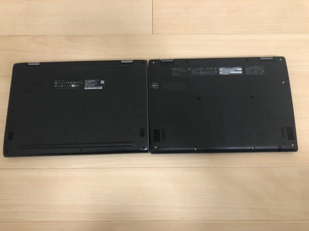 Chromebook 2台セット　lenovo acer
