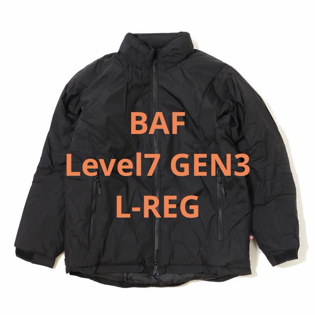 BAF GEN 3 LEVEL 7 JACKET レベル7 プリマロフトパーカー