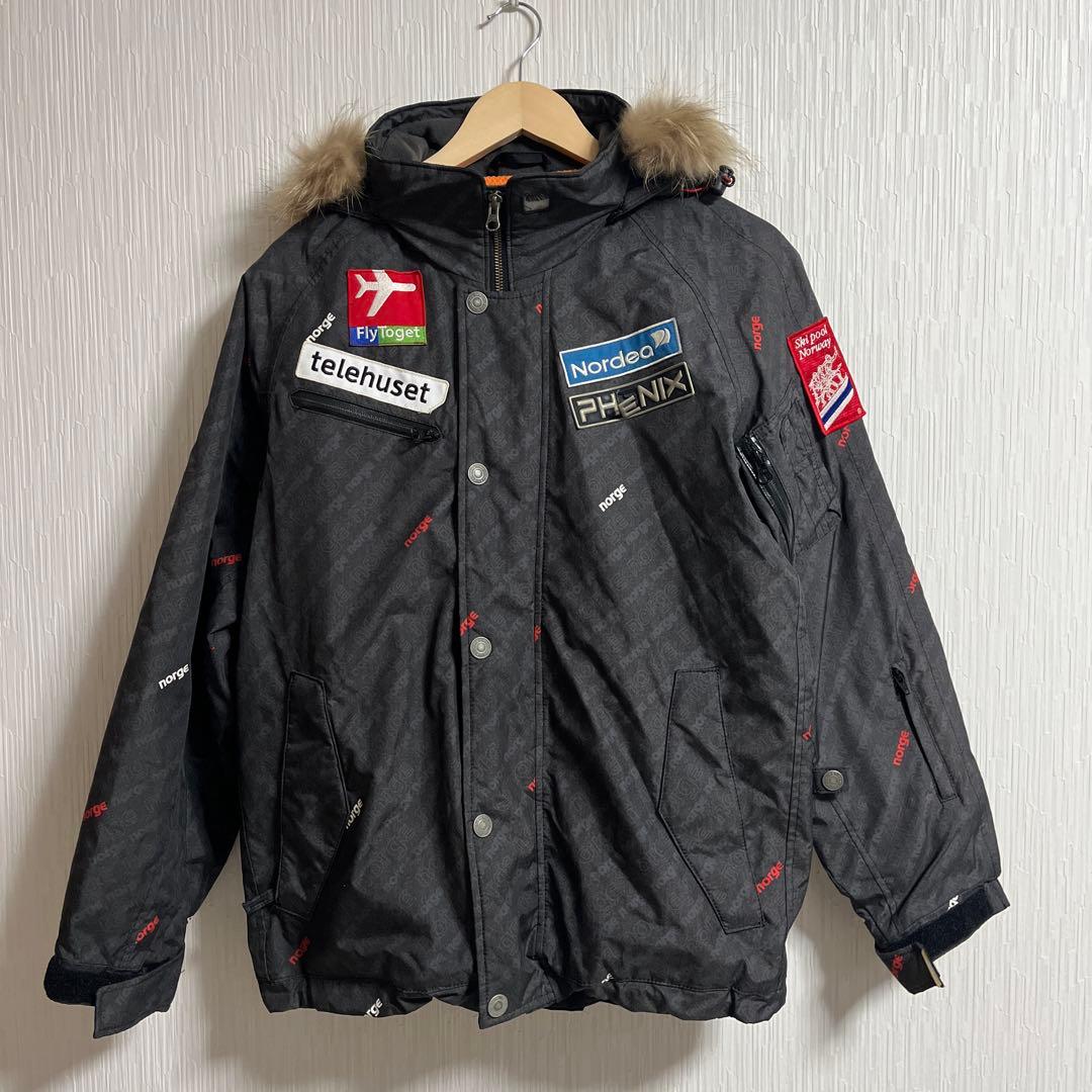 PHENIX フェニックス　スノーボードウェア　上下セット　ワッペン　M